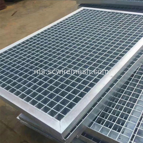 Perlindungan Parit Galvanized Grating Drainage Tranch Heavy Duty